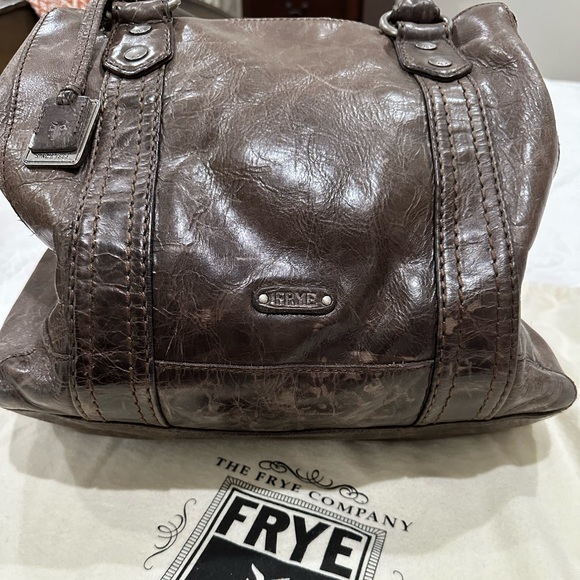 Frye leather ladies handbag - Picture 2 of 7